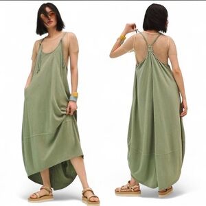 Daily Practice by Anthropologie Lounge Maxi Dress - Sage Green - Size XL/NWOT